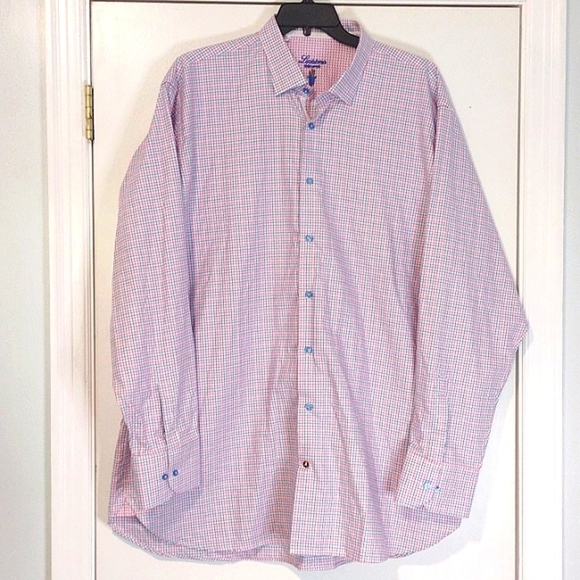 LUCHIANO VISCONTI Button Down Shirt XXL  NWOT - Picture 1 of 6
